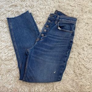 Abercrombie High Rise Mom Jeans